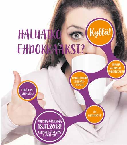 SINUA TARVITAAN! ETSIMME KAIKEN IKÄISIÄ ERI TAVOIN AJATTELEVIA, ERILAISISSA ELÄMÄN TILANTEISSA ELÄVIÄ JA USEITA ALOJA EDUSTAVIA EHDOKKAITA. LÄHDE MUKAAN!