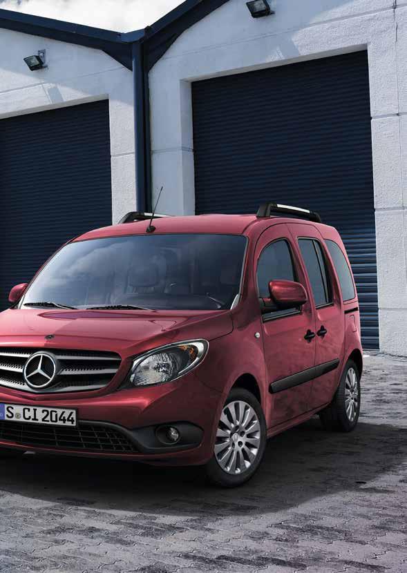 Vankka, joustava, taloudellinen ja täydellinen auto kovaan arkikäyttöön. Citan Tourer, kompakti tila-auto jopa seitsemälle henkilölle 1.