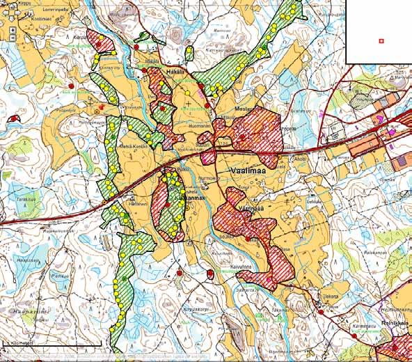 9 4. Virolahti: Vaalimaan linnoitteet; Haapavuori 1000019241, Häkälä 1000014427, Kuokanmäki 1000019242, Metsä-Kuokka 1000019250 Kokonaisuus muodostuu kohteista Haapavuori, Häkälä, Kuokanmäki ja