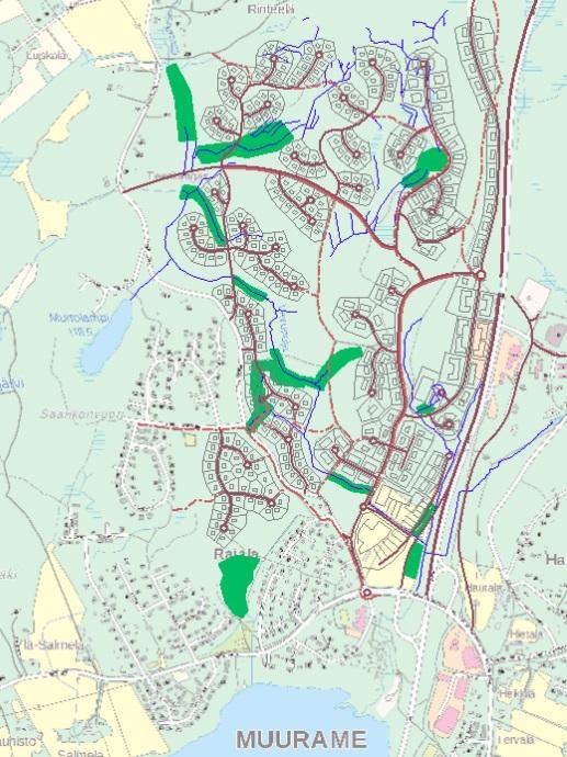 eroosion vaikutuksesta uoma tulee todennäköisesti syöpymään