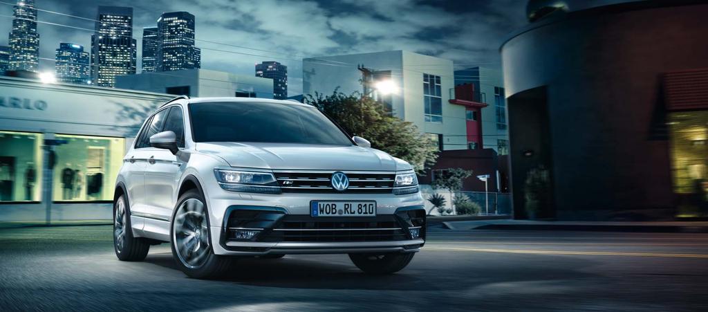 R-Line Tiguan on niin sanottu Sport Utility Vehicle, joten sillä on urheilullinen asenne jo geeneissä.