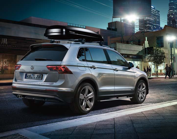 Volkswagentarvikkeet Tiguan tarjoaa jännittävää muotoilua ja maksimaalista ajonautintoa jo tehtaalta saapuessaan.