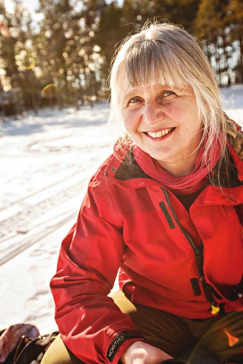 Minun hiihtoni ei ole vauhdikasta suorittamista, vaan enemmänkin nautiskelua ja meditointia. Nautin luonnonoloista ja mietin asioita. Usein syntyy hyviä oivalluksia ja ideoita.