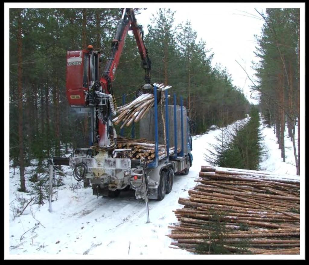 Hakkuukertymä ja puuston poistuma Hakkuukertymä, eli Suomen metsistä hakatun runkopuun kokonaismäärä oli vuonna 2014 yhteensä 65 milj. m 3 