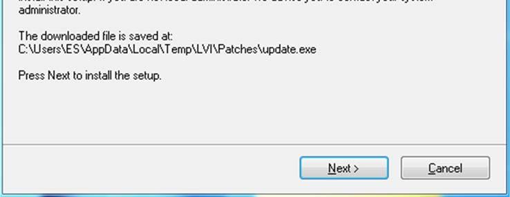 Sulje MagniLink PCViewer-ohjelma ennen kuin napsautat "Next"- painiketta"important