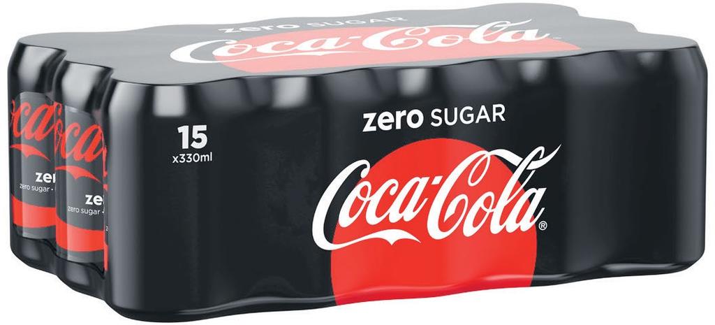 19, 815-pck -18 % COCA-COLA COCA-COLA ZERO 0, /k 15-pck (1,5/) Norm.