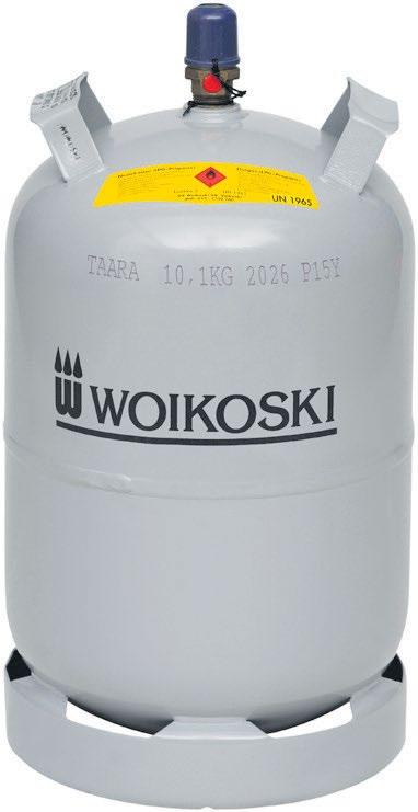 9, WOIKOSKI NESTEKAASUPULLON TÄYTTÖ 11 kg Trjos koskee eräspo kerre