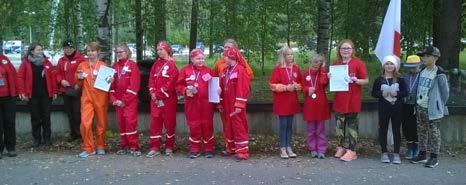 Uimaharjun osasto ja piiri kiittävät Iloista porukkaa avajaisissa. Haluamme kiittää kaikkia Reddie Kids, nuorten ja aikuisten ryhmiä Euroopan ensiapupäivän tapahtumasta Uimaharjussa 9.9.2017.