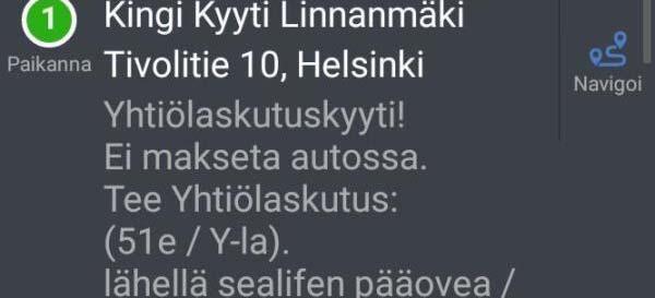 Linnamäen taksiasema Taksi Helsingillä on oma väliaikainen taksiasema Linnanmäen pääporttien läheisyydessä (kuva alla).