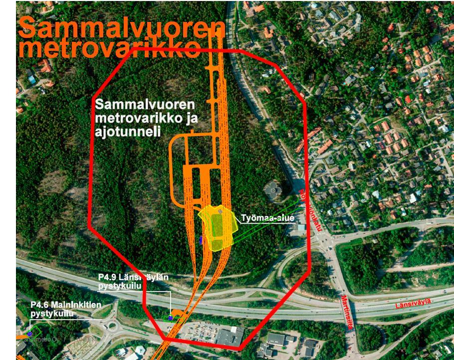 Kiinteistökatselmusalue Sammalvuoren