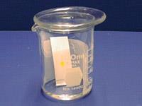 Thin Layer Chromatography TLC) ohuen alumiini tai lasilevyn