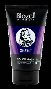 Cool Violet Color Mask Color Removing Shampoo Kaunis, viileä ja intensiivinen violetin sävy. Antaa vaaleille hiuksille.