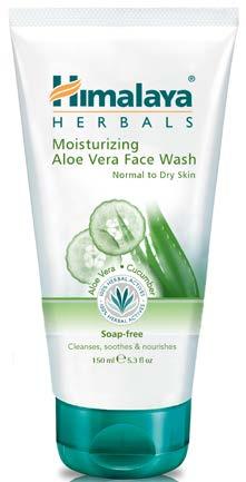 Himalaya Herbals Moisturizing Aloe Face Wash Hellävarainen, voidemainen puhdistusgeeli erityisesti normaalille ja kuivalle iholle. Saippuaton puhdistusaine poistaa lian ja ihon epäpuhtaudet.