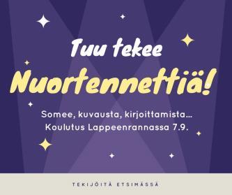 Myönteinen nettikulttuuri -koulutus tukioppilaille ja tukioppilasohjaajille Tukioppilaat saivat koulutuksessa työkaluja kehittää myönteisen nettikulttuurin edistämistä toiminnassaan.