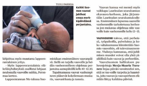 Hankkeen avulla on myös saatu uusia hallitustoimijoita, turvattu yhden perhekahvilan toiminnan jatkuminen sekä jatkettua toimintaa kahdessa