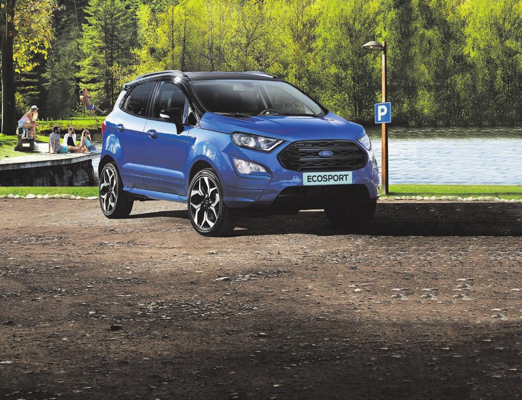AUTOKAUPPA FORD TAKUU vuotta tai 100 000 km Esittelyssä kompakti katumaasturi Uudella Ford EcoSportIlla koet nautittavan ajokokemuksen.