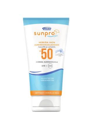 Sunpro Herkän ihon aurinkosuojavoide SK 30 tai