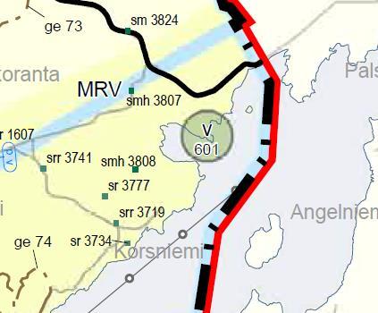 Nosto Consulting Oy 10 (19) Ote maakuntakaavasta: Lähde: Varsinais-Suomen maakuntakaava Maakuntakaavassa