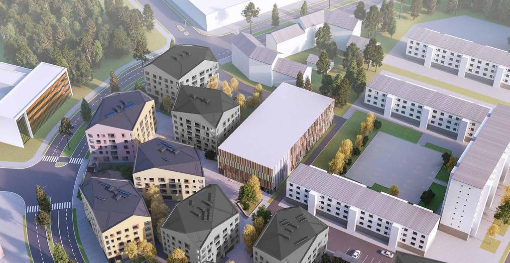 Uusi orvoo nousee Länsirannalle Hyvä elinympäristö on täynnä positiivista energiaa, värejä ja valoa.