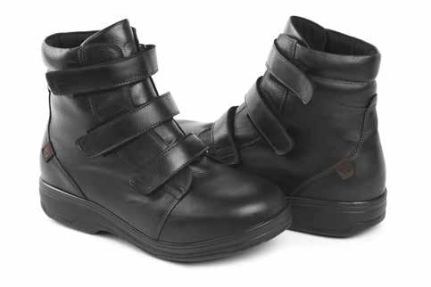 5cm Nappa Felt PU w/ rigid New Rehab 35-47 N 8mm 15cm Pig velour Coverlining TR w/ rigid MS 0862 202 Black Footbed 0953 to be ordered separately.