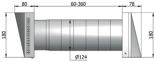 162 162 Beskrivelse Aero friskluftsventil er en tilluftsventil for tilførsel av friskluft i boligen med kondensisolering og filter.