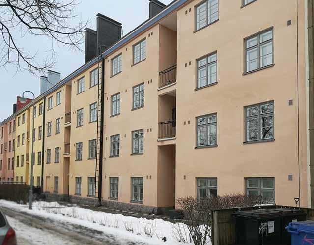 As Oy Torkkelinkatu 13-15, Helsinki - julkisivujen rappauskorjaukset