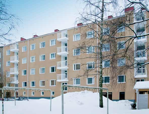pääsisäänkäyntien ovien uusimiset - piha -ja asfaltointityöt - sadevesijärjestelmien uusimiset ym.