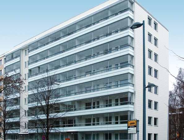 As Oy Nalkala, Hämeenpuisto 53, Tampere - parvekkeiden uusimiset /