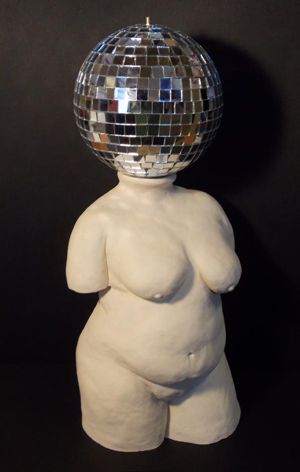 Antroposeenin ajan Venus - Venus of Anthropocene time vuosi: 2017 mitat (lxsxk): 30cm x 20cm x 40cm Moderni