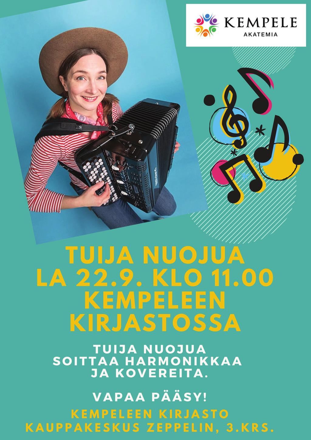 fi Aukioloajat PÄÄKIRJASTO Ma-pe 10-20 La 10-15 Kirjasto suljetaan pyhien aattoina klo 16. TIETOTORI LÄHIKIRJASTO KOULUKIRJASTO Koulutie 4B, 90440 Kempele p.