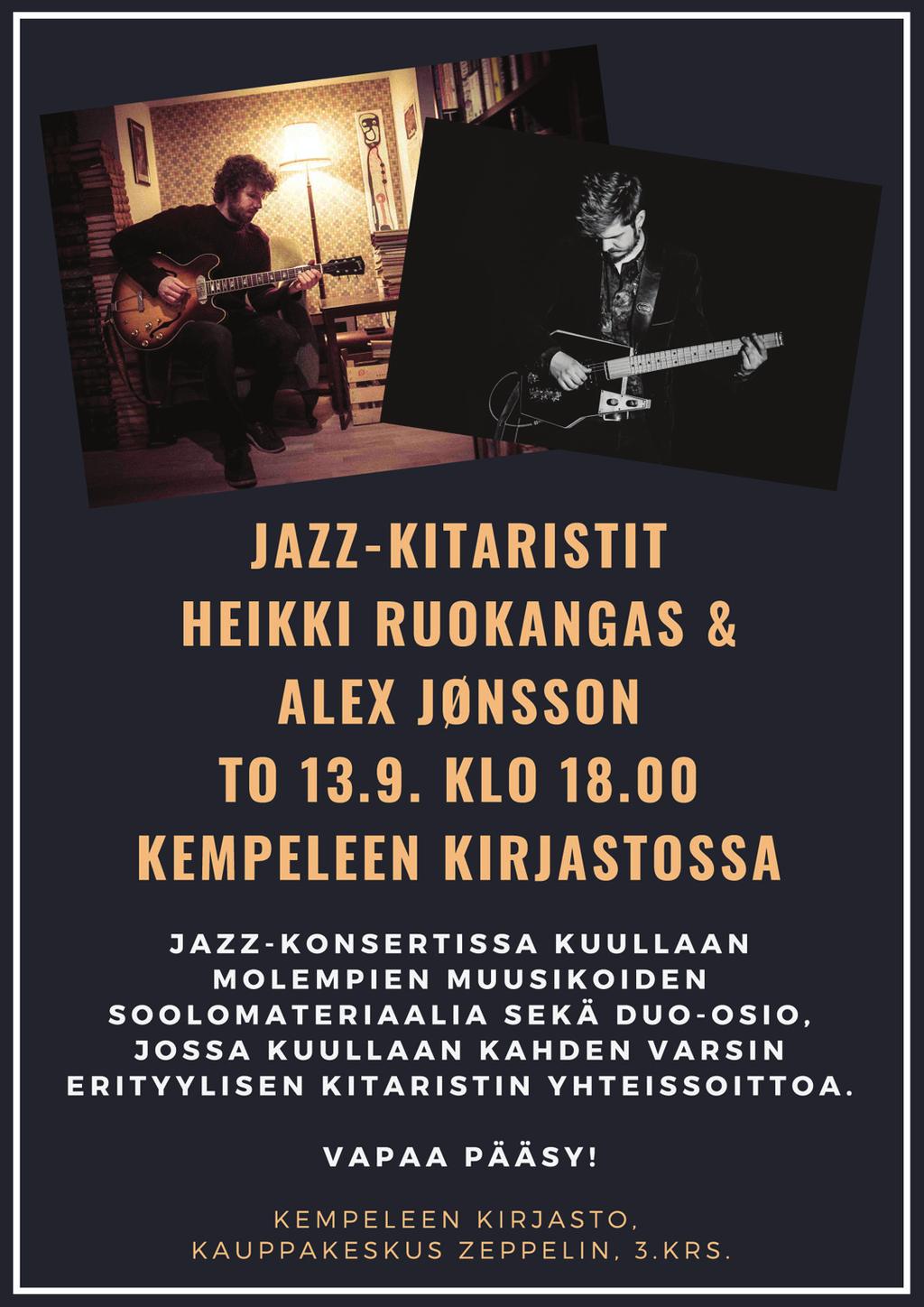 Linnakaarto 20 90450 Kempele Aukioloajat (muutokset mahdollisia) ma 16-20 (kirjastonhoitaja paikalla) ke 16-20 pe 16-20 la 10-15 Näyttelyt pääkirjastolla Elokuu: Kempele-opiston nypläysnäyttely