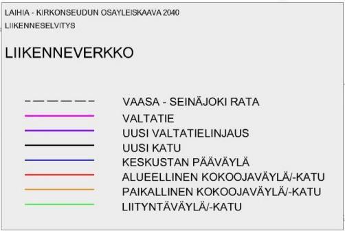 lähiliikunta-alue sekä virkistysreitti. Laihian keskustan liikuntapalvelut sijaitsevat noin 2 