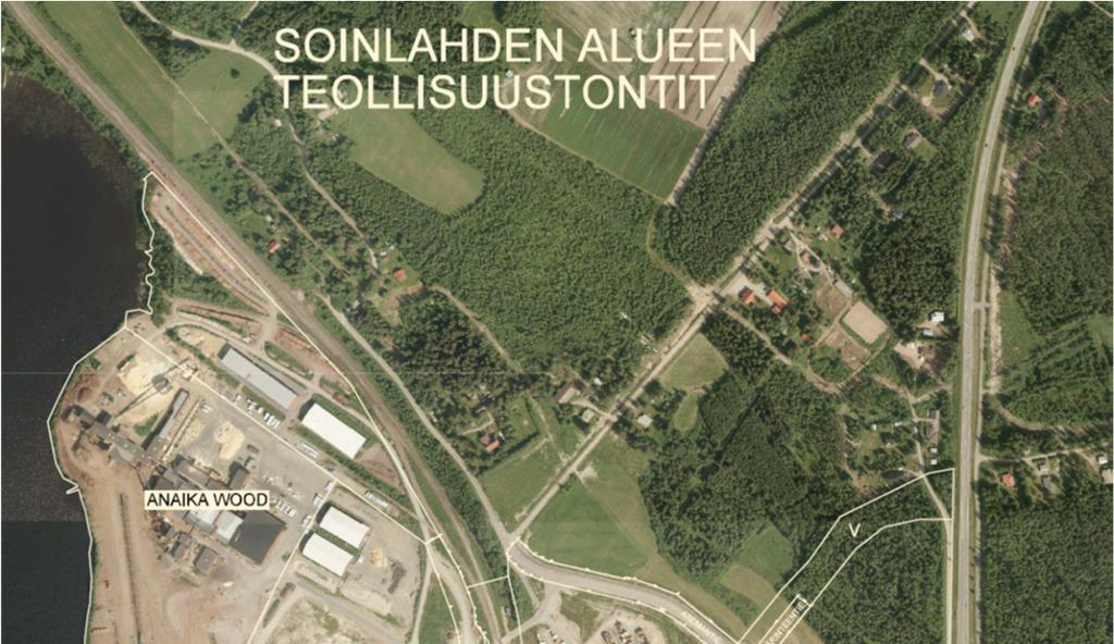 8/23 Kuva: Soinlahden toimintojen alue Alue sijaitsee Iisalmen pohjoisosassa, noin 5 kilometrin päässä Iisalmen keskustasta. 4.1.