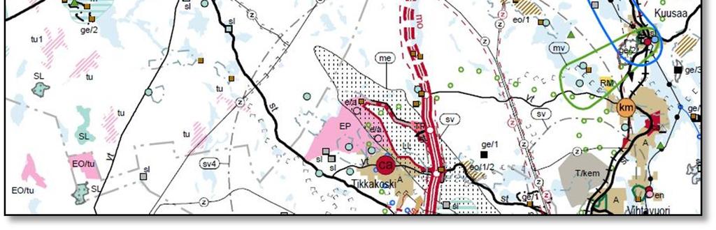 vaihemaakuntakaava (turvetuotanto, suoluonto ja tuulivoima), joka on vahvistettu 5.12.2014. Keski-Suomen 3. vaihemaakuntakaavasta on valitettu korkeimpaan hallinto-oikeuteen. - Keski-Suomen 4.