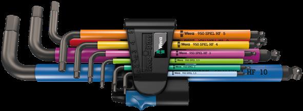 950/9 Hex-PlusMulticolour HF 1 9 osaa 967 SL TORX HF 1 x TX 8x90 1 x TX 9x101 1 x TX 10x112 1