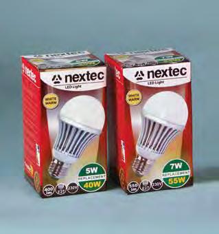 E27 led-lamput Runsas valikoima Nextecin