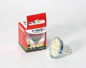 8 W, 3000 K, 130 lm 4798886 G4 halogeenilamppujen tilalle kaksi erikokoista led-lamppua,