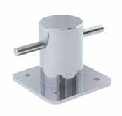 62005015 T-pollari ruostumaton teräs 70 x 230 mm 80 mm 2 x M10 62002000 Heavy Duty -pollari alumiini 60 x 220 mm 95 mm 25 kn 2 x M12 62003300 Premier-pollari alumiini 88 x 444 mm 135 mm 50 kn 3 x M16
