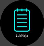 5. Vieritä ylöspäin kohtaan Takaisin ja vahvista keskipainikkeella. 6. Paina oikeata yläpainiketta, kunnes olet taas aloitusnäkymässä, ja aloita harjoittelu normaalisti. 7.