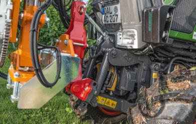 Voimakas ja sopeutuva: Etunostolaite Fendt 200 V/F Vario mallin etunostolaitteen nostokyky on 2 380 dan.