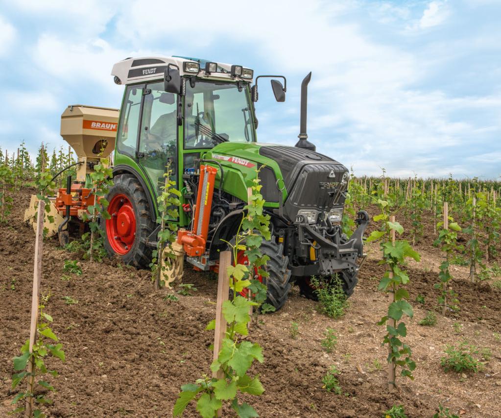 FENDT 200 V/F/P VARIO: AJONEUVOKONSEPTI voittaa kaikki haasteet Verraton ohjattavuus, verraton turvallisuus Etuakselirakenteessa yhdistyvät erinomainen ohjattavuus ja sitkeys sekä turvallinen