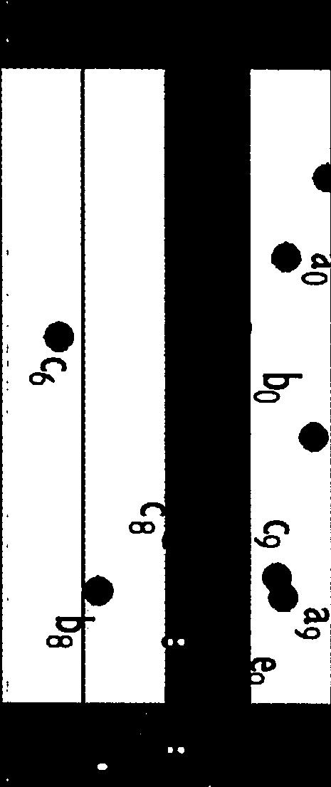 a7-a=viilo 1997-2, b7-b=ellukka 1997-2, c5-c= Naapurinvaara (1263) 1995-2, d9=naapurinvaara (1264) 1995, e9=määttälänmäki 1999, f-f3=