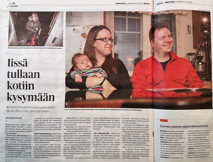 1. LÖYDÄ: KÄYTTÄJÄTIEDON KERUU Tässä vaiheessa on tärkeää ymmärtää joukkoliikenteen konteksti,