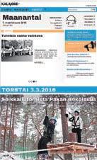 4730 Toimitus Päätoimittaja vt. päätoimittaja Toimittaja Toimitus Hanna Parhanimi äitiyslomalla 24.8.