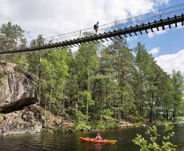 Repovesitien geokätköilyreitti Repovesitien geokätköilyreitti johdattaa sinut Repoveden kansallispuiston huikeista maisemista Verlan maailmanperintökohteelle.