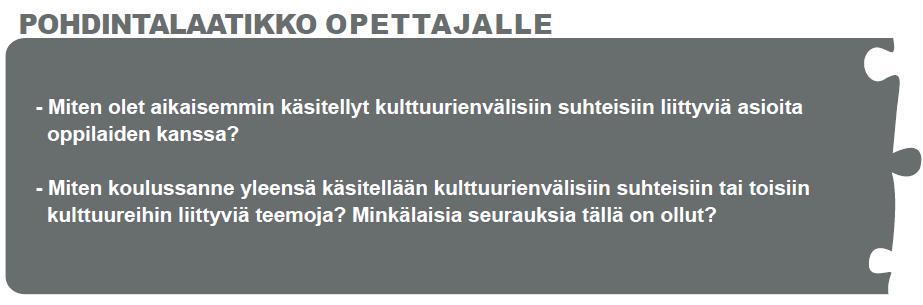 Tiedon lisääminen vai kontakti? Ryhmienvälisiä suhteita voidaan pyrkiä parantamaan myös lisäämällä tietoa toisen ryhmän kulttuurista, tavoista tai historiasta.