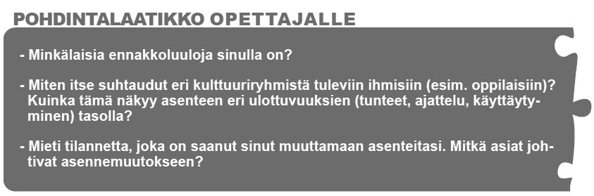 ilmaisemisen tavat ovat muuttuneet vuosikymmenten saatossa. Ennakkoluuloisuus ja syrjivä käyttäytyminen on osittain avointa, osittain epäsuoraa ennakkoluuloisuuden osoittamista.