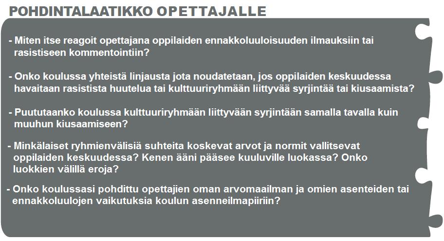 Ryhmänormit Useat tutkimukset ovat osoittaneet, että yhteiskunnan ja lähiyhteisöjen tuki myönteiselle ryhmienväliselle vuorovaikutukselle edistää myönteisten ryhmänormien syntymistä.