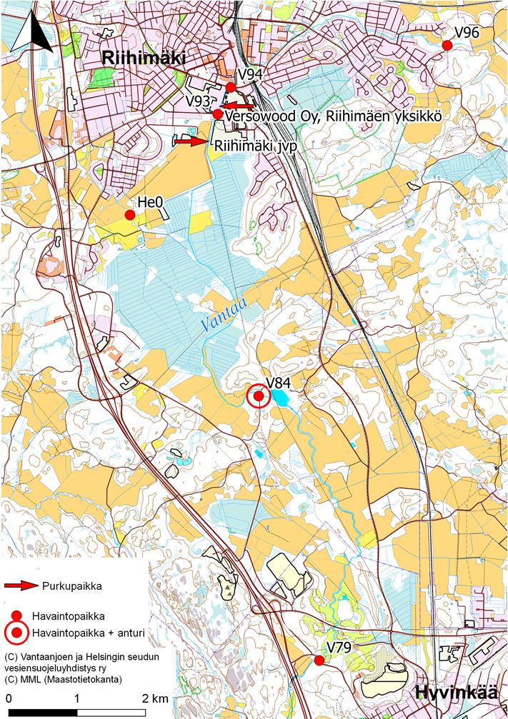 5.1 Vantaanjoen yläosa Vantaanjoen Herajoen valuma alue (21.023) joen latvoilta Paalijoen liittymäkohtaan asti on Vantaanjoen yläosan vesimuodostumaa.