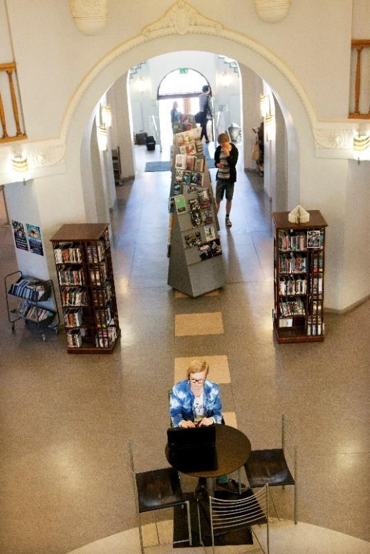 Osaamisen ja kulttuurin edistäminen: Kirjastopalvelut Kunnan tehtävänä on yleisen kirjaston toiminnan järjestäminen.